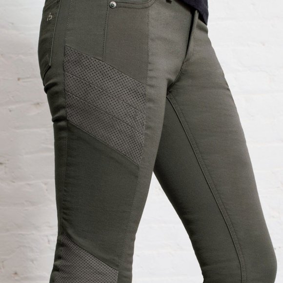 Rag & Bone Halifax Skinny Legging Army Green 25 - Picture 4 of 10